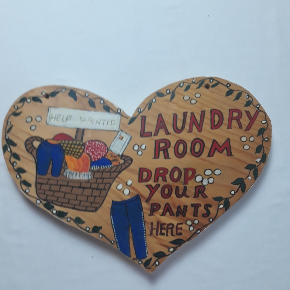 Adorable Laundry Room Sign